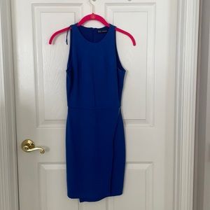 Zara TRF Zipper Bodycon Dress